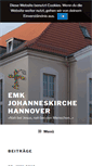 Mobile Screenshot of johanneskirche-hannover.de